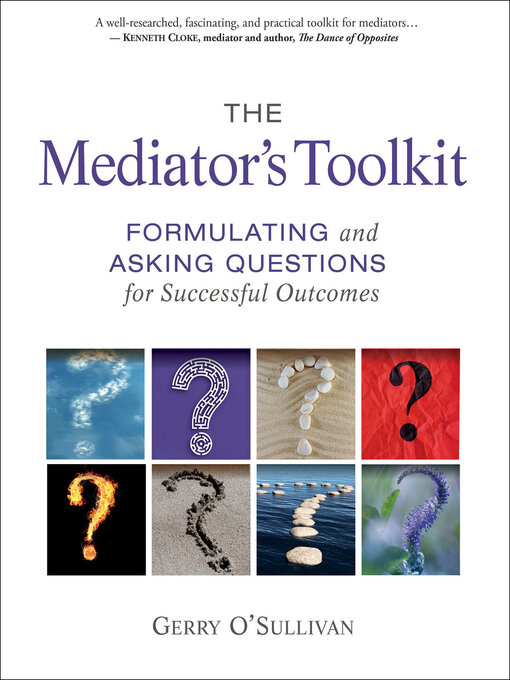 Title details for The Mediator's Toolkit by Gerry O'Sullivan - Available